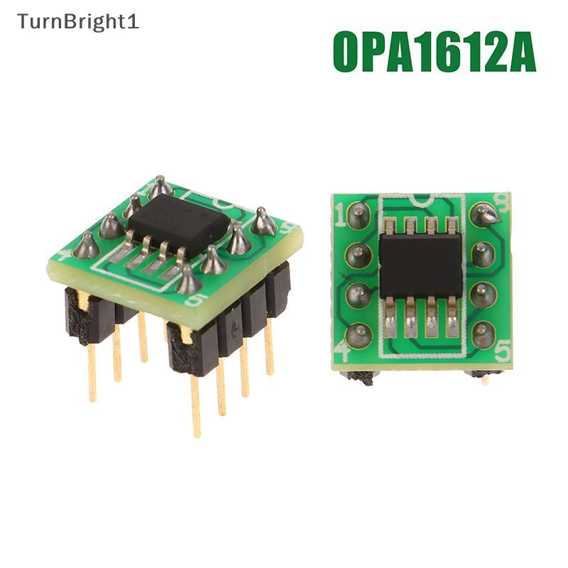[TurnBright] OPA1612AIDR OPA1612A Audio Operational Amplifier Chip SOP8 To DIP8 OPA2604 U Dual Op Am