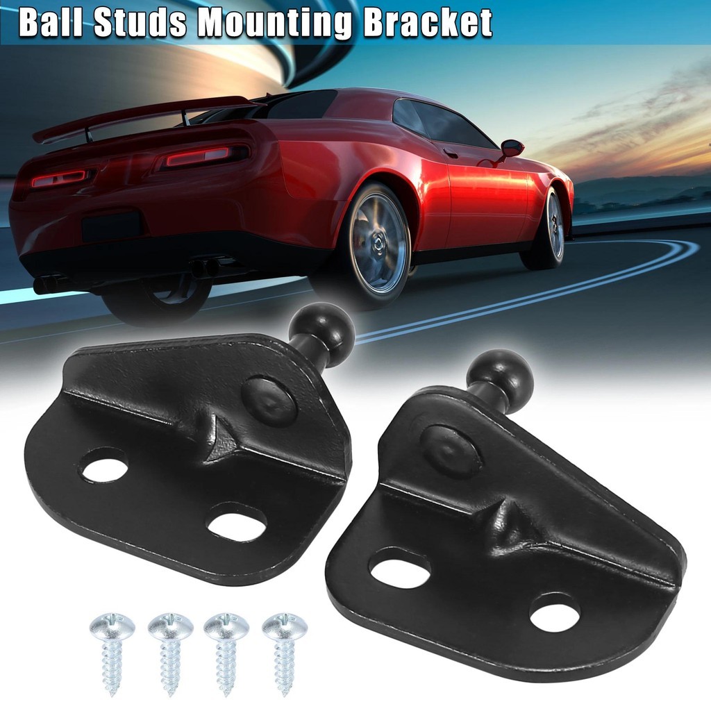 X Autohaux 1 ชุดรถ Ball Studs วงเล็บยึดสําหรับแก๊ส Struts Shocks พร้อมสกรู 47x43x24 มม.