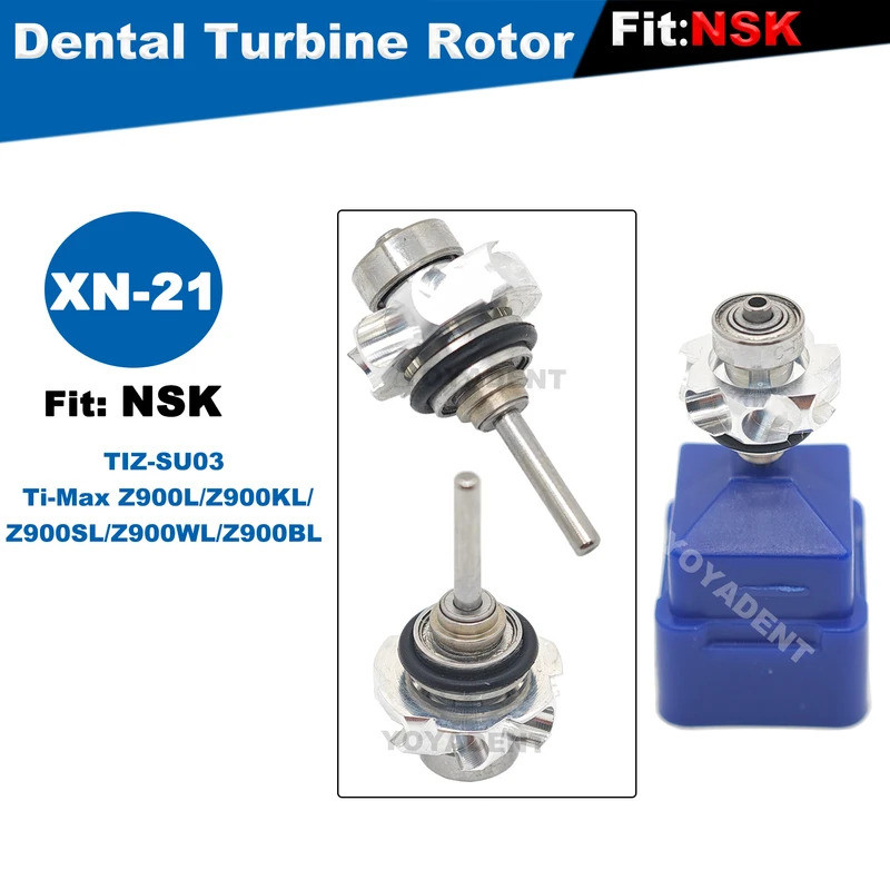 Fit NSK Ti-Max Z900L/Z900KL/Z900SL/Z900WL/Z900BL ความเร็วสูง Handpiece Air Rotor ทันตกรรม Turbine ตล