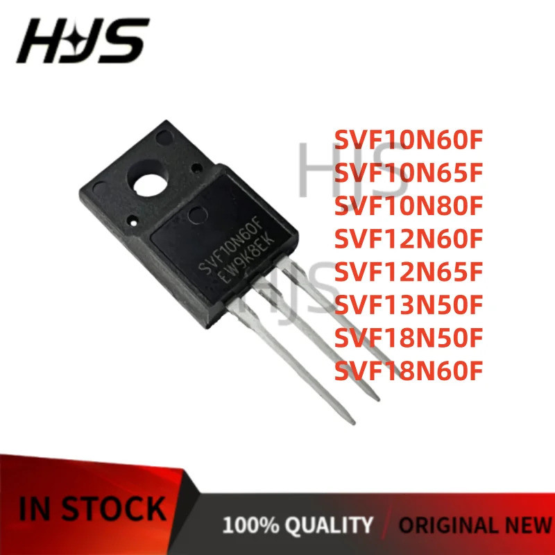 10 TO-220F SVF10N60F SVF10N65F SVF12N60F SVF12N65F SVF13N50F SVF18N50F SVF18N60F SVF10N80F ชิปผลิตภั