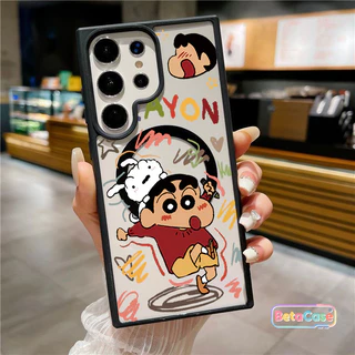 เคสโทรศัพท์ลายการ์ตูนน่ารัก สดใส มีแม่เหล็ก รองรับ Samsung S26 S26U S26PLUS S25PLUS S25U S24U S23U S23 S22U