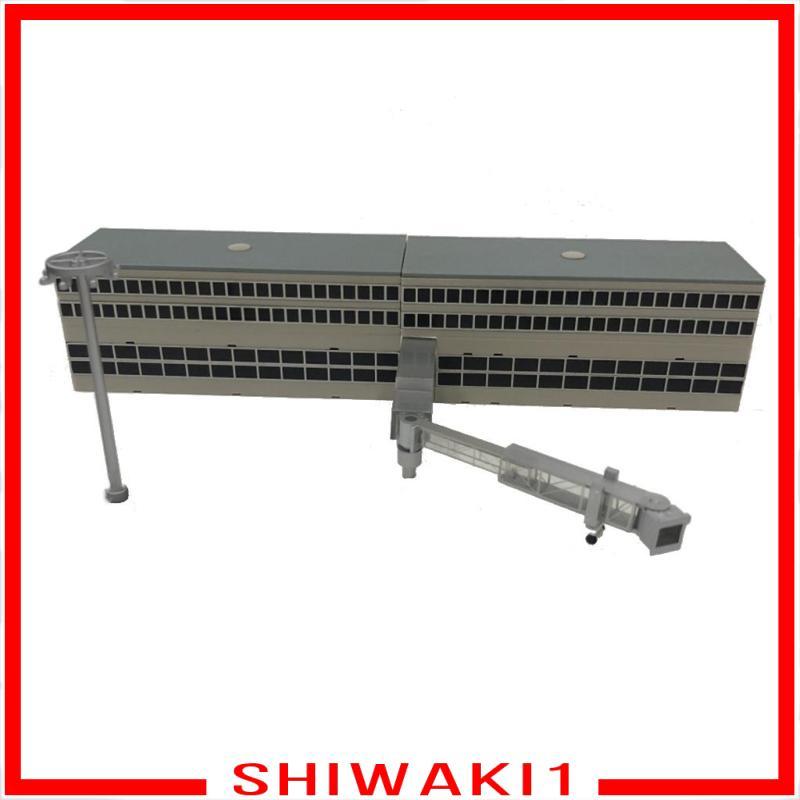 [Shiwaki1] 1:400 Scale ยกสนามบินผู้โดยสารสะพาน Art.-Nr005 โมเดล DIY Diorama
