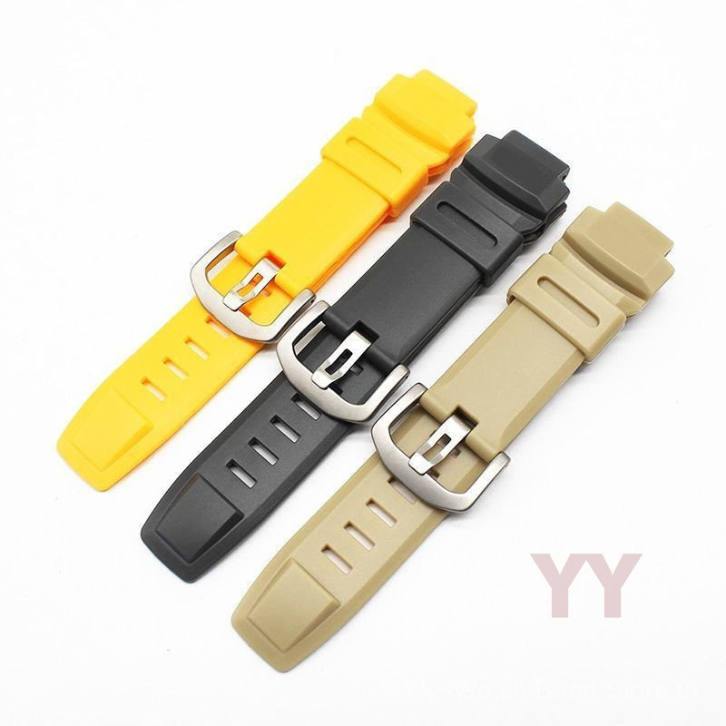 สายนาฬิกาเรซิ่นสําหรับ Protrek PRG-260 PRG-250 PRG-550 PRG-500 PRW-3500 PRW-2500 PRW-5100