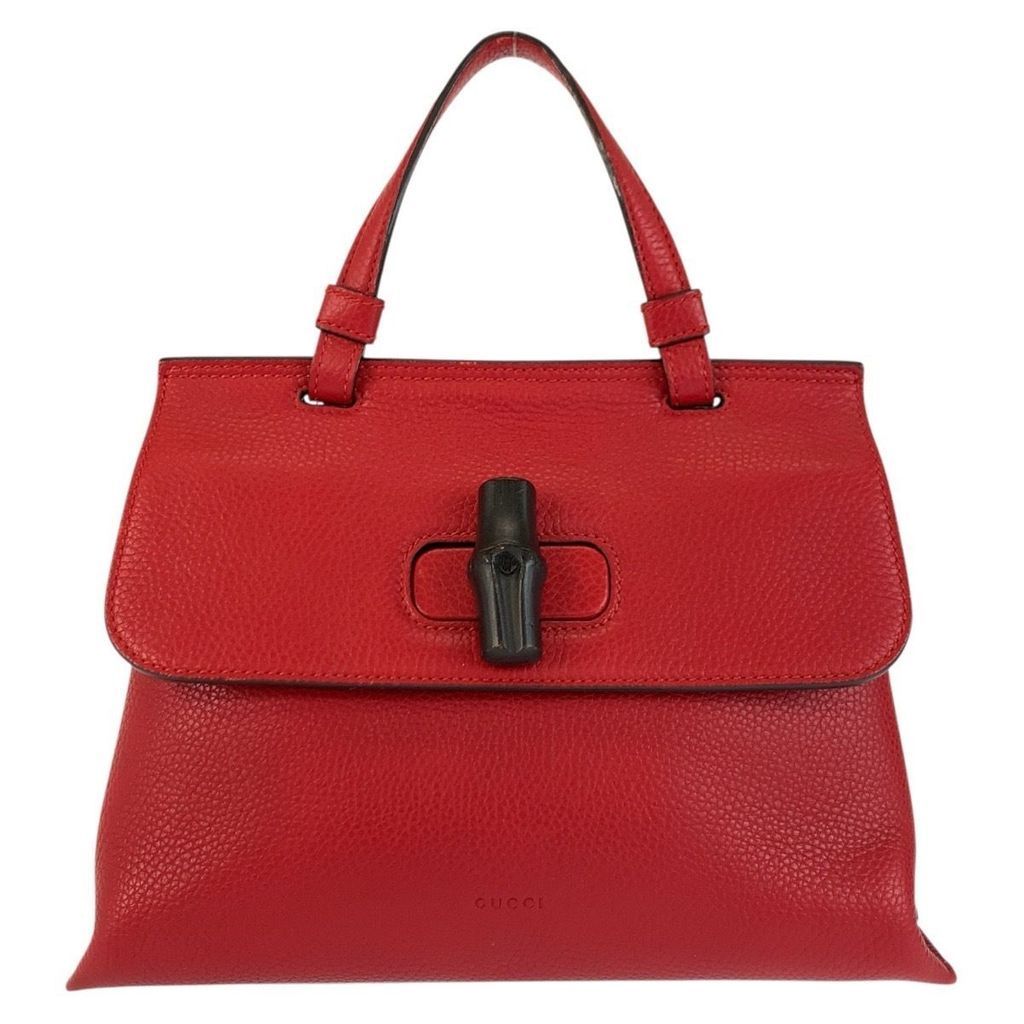 Gucci Handbag Bamboo Daily Used