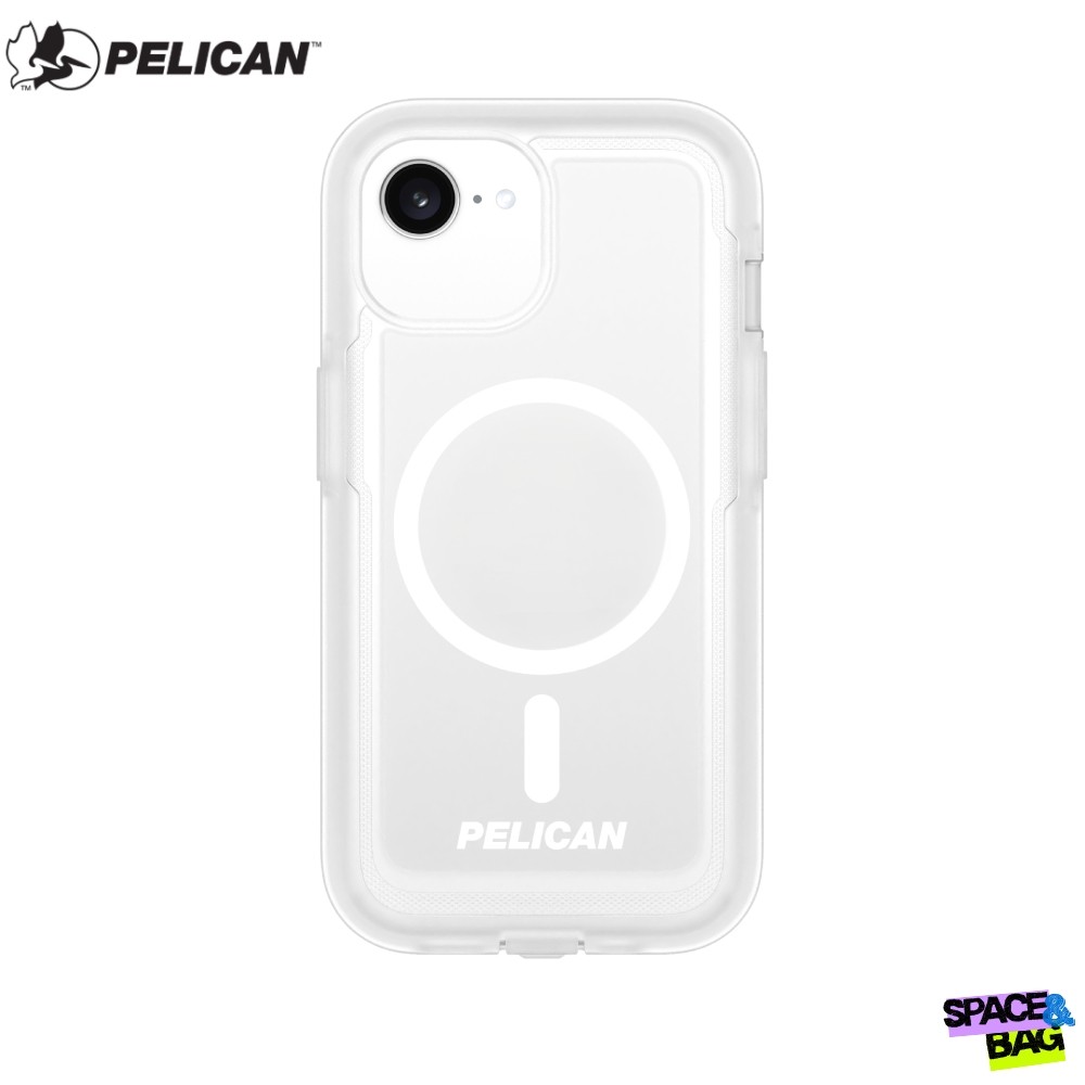 Pelican Voyager with Magnetic เคสกันกระแทก iPhone 17e/16e/15/14/13 เคสใสกันกระแทก 4 ชั้น แกร่งระดับ 