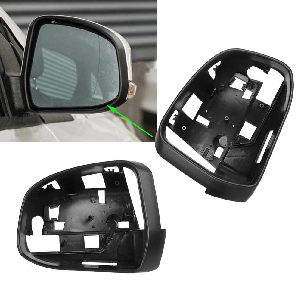 1 PC Auto ซ้ายขวาด้านข้าง Wing กระจก Trim กรอบสําหรับ Ford Focus MK3 MK2 2012-2018 Mondeo MK4 2008-2