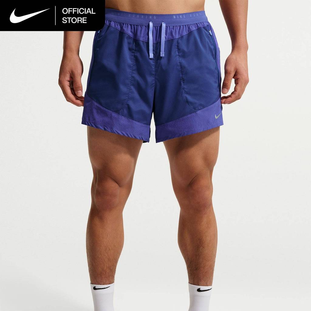 Nike Dri-FIT Men's Stride 5" Brief-Lined Running Shorts - Deep Royal Blue [IF2017-455]