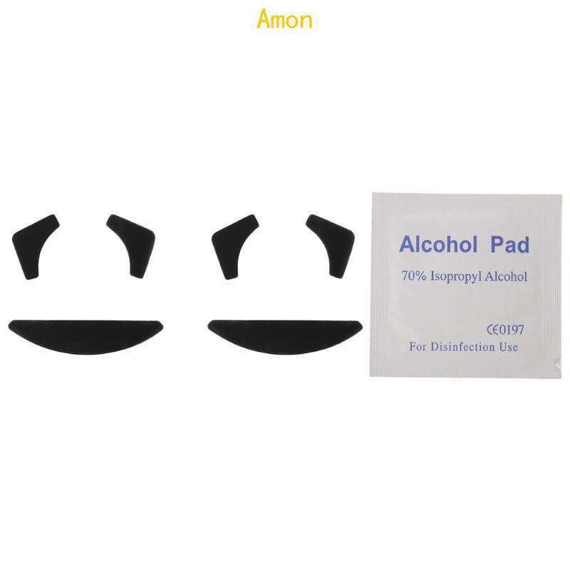 Amon 2 ชุด 0 6 มม. Mouse Feet Skates แผ่นรองเมาส์สําหรับสเก็ตเมาส์ DeathAdder