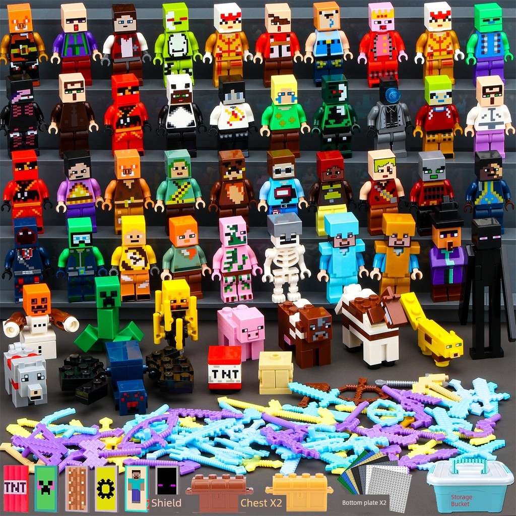 minecraft minecraft toy ใหม่ Minecraft 2026 Annoying Villager Village Kicker เด็กการศึกษาประกอบอาคาร