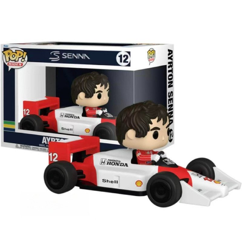 คลังสินค้าพร้อม Funko POP F1 Racing Car McLensena Deluxe Edition ที่นั่งไดร์เวอร์ตุ๊กตาตุ๊กตารูปตุ๊ก