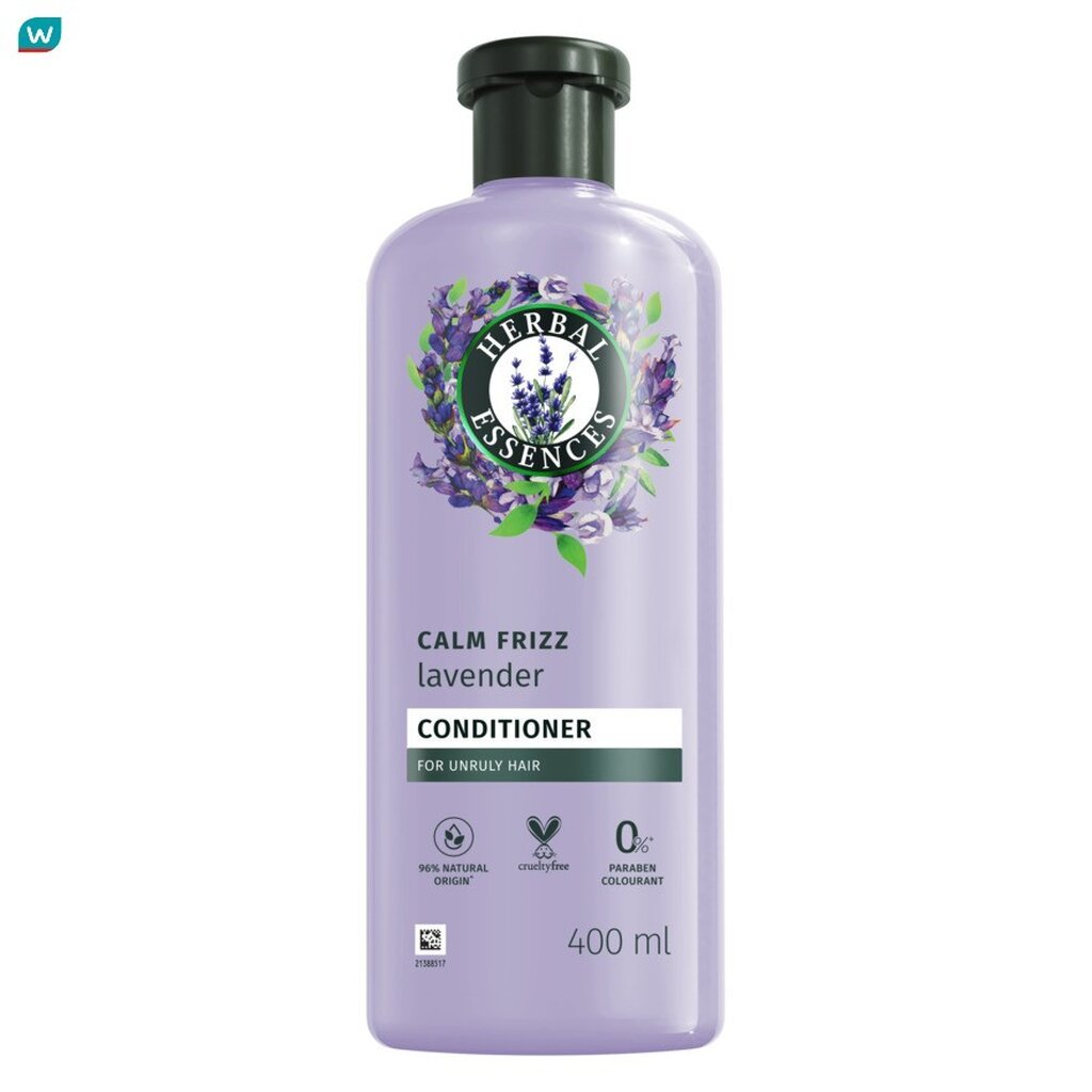 Herbal Essence เฮอร์บัล เอสเซนส์ แชมพู+คอนดิชั่นเนอร์ ลาเวนเดอร์ คาล์ม ฟรีช 400 มล.แพ็คคู่