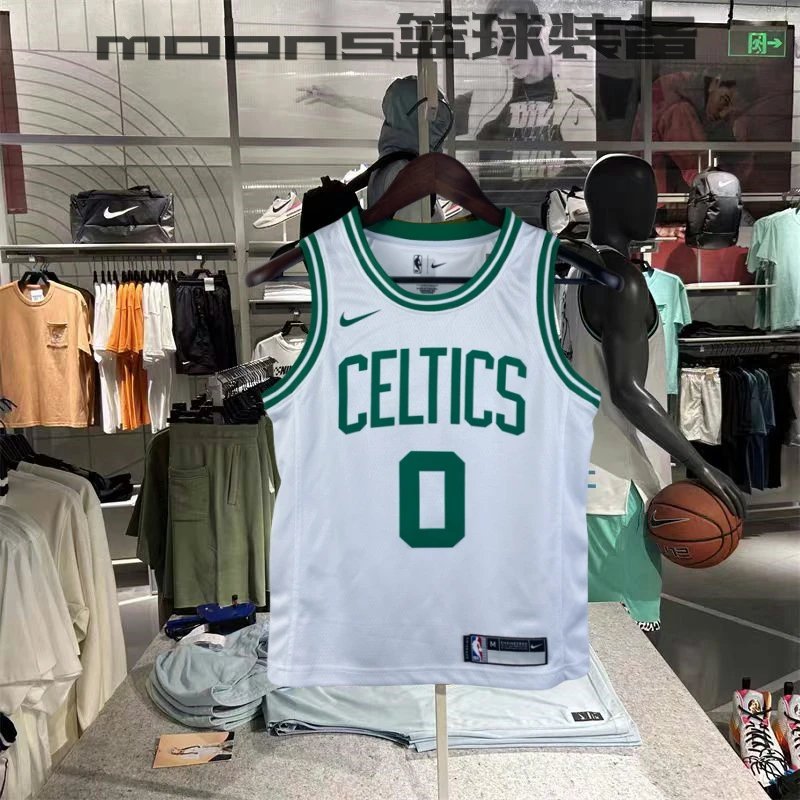 เสื้อผ้าเด็กเยาวชนเวอร์ชั่นอเมริกัน Celtic No. 0 Tatum Jersey 11 Irving Brown ชุดบาสเก็ตบอลเด็ก SW