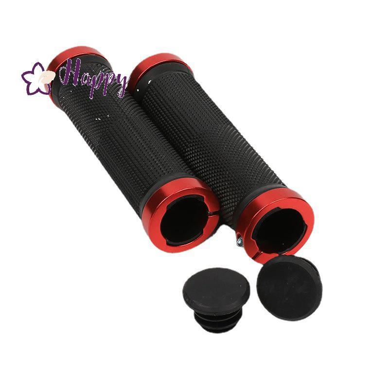 <Happybay> 1 คู่จักรยานขี่จักรยานHandlebar Grips Double Gripsจักรยานเสือภูเขาบาร์ยางMTB Gripsลดราคา