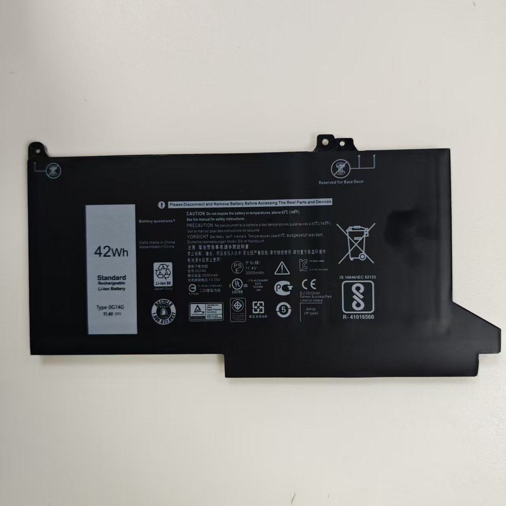 For new DELL Dell 7000 E7280 E7380 E7480 OG74G 0G74G batteries