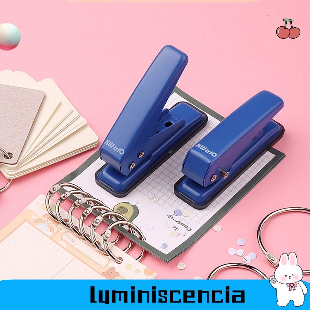 LUMINESCENCIA Round Hole Puncher, DIY Single Hole Puncher, Creative Scrapbooking Handmade Paper Punc