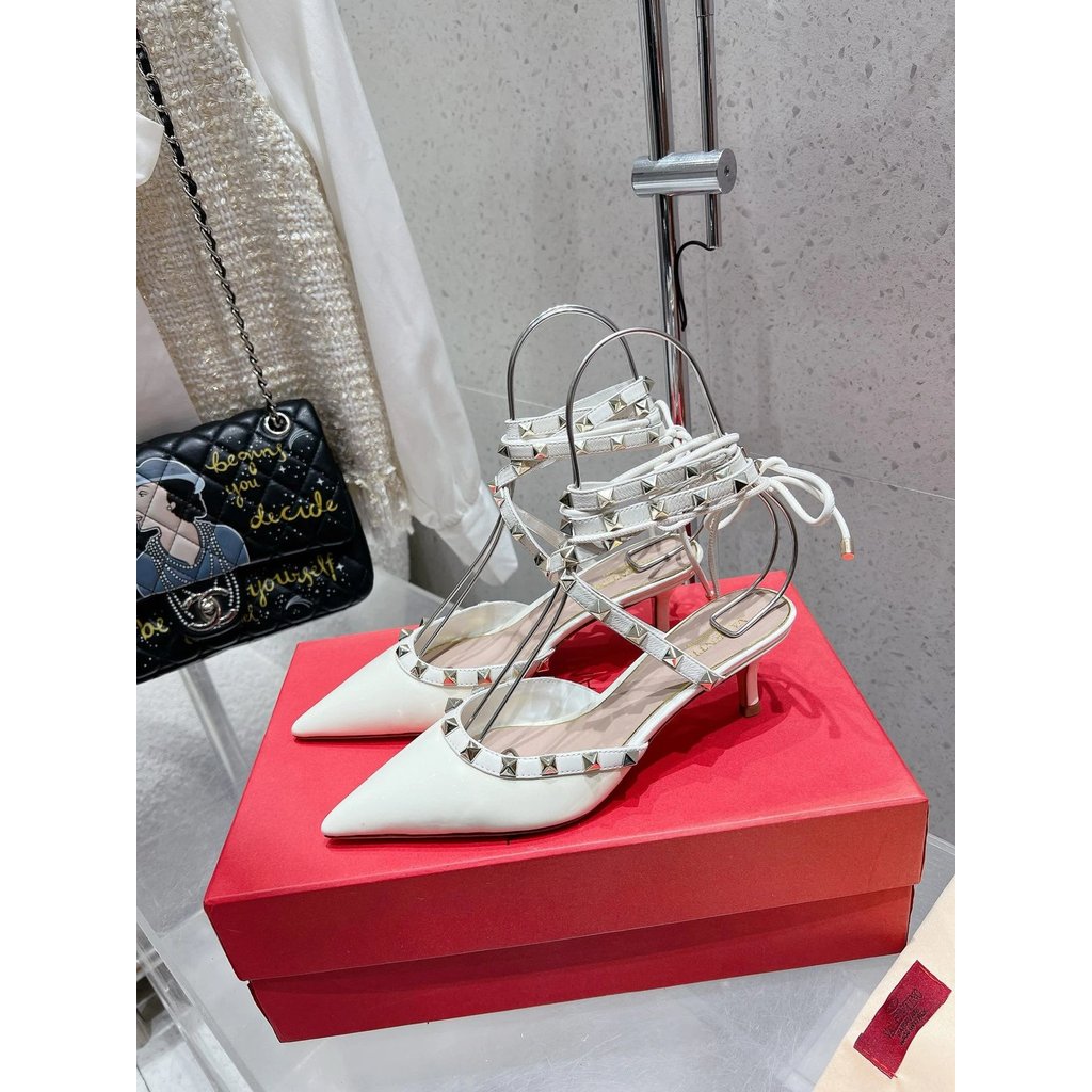 2025.1.7-5cm Heel Valentino Valentino รองเท้า/รองเท้าส้นสูง