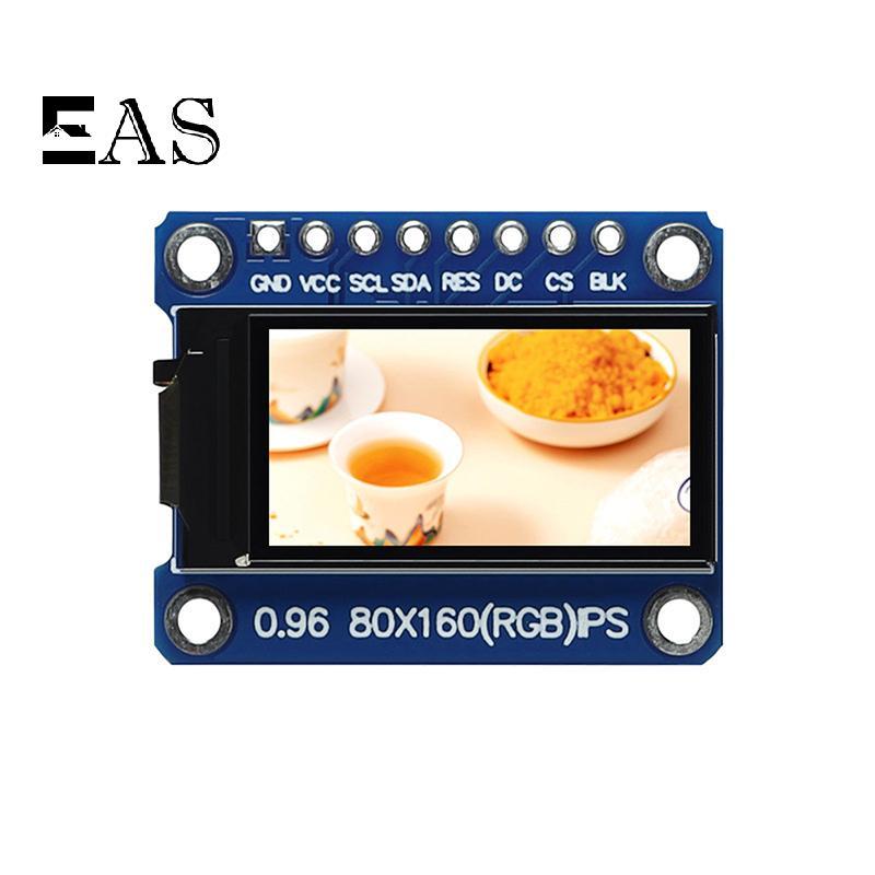 [EA] 0.96 นิ้วจอแสดงผล IPS โมดูล OLED สําหรับ 80*160 65K สีสัน RGB TFT LCD Board ST7735 ST7735 DIY T