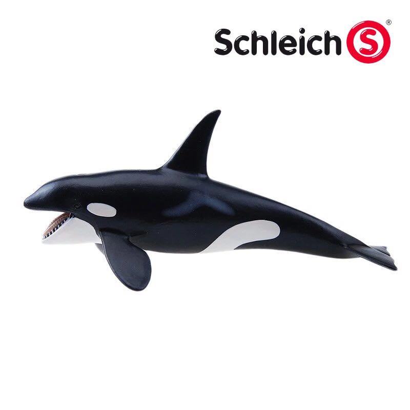 Schleich Marine Animal Model Jewelry 14697 Killer Whale Killer Whale Counter สินค้าแท้