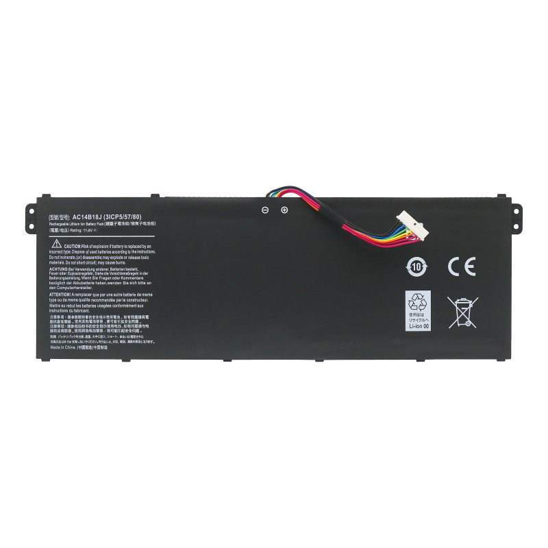 Applicable, Acer AC14B18J MS2394 EX2519 N15W4 ES1-512/531/111 battery