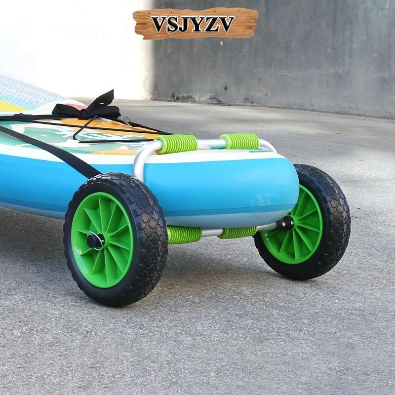 [vsjyzv] Kayak Cart Premium Professional Canoe Cart สําหรับบอร์ดพายเรือคายัคกลางแจ้ง