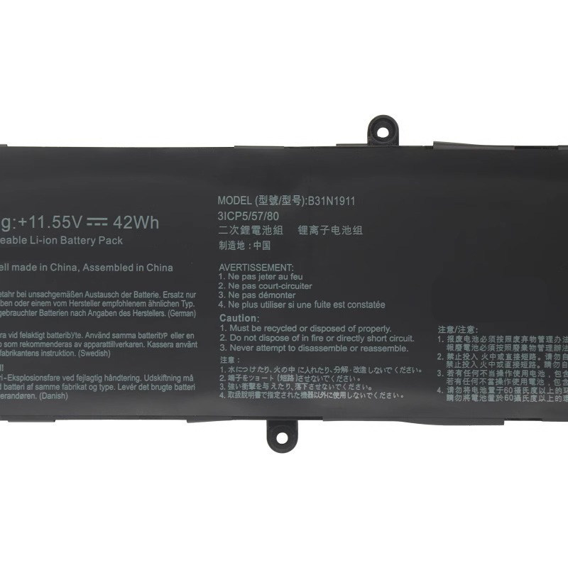 Suitable for ASUS M4050I X421JP/EA/DA TP420IA TP470EA/EZ B31N1911 battery