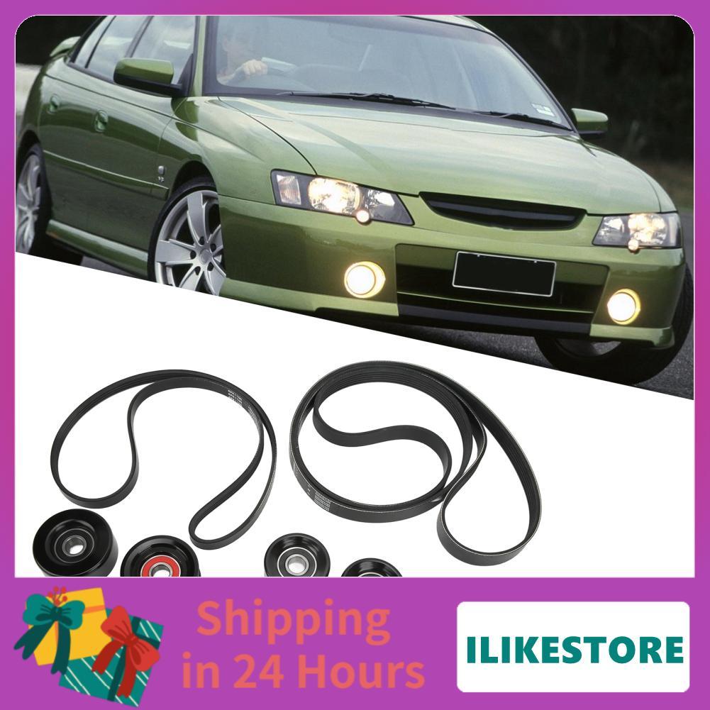 Ilikestore Ilikestore Belt Idler และรอกชุด FYE337042 เสียงต่ำสำหรับ VT VX VU VY V8 LS1 LS2 GEN3 5.7 