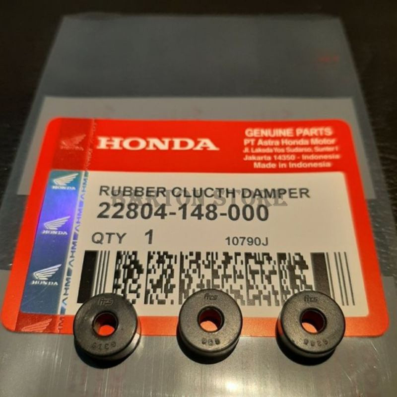 (WHOLESALE 10 ชิ้น) DOUBLE CLASP ยาง AUTOMATIC BEAT FI VARIO SCOOPY ยางคลัทช์ Damper 22804 148 000