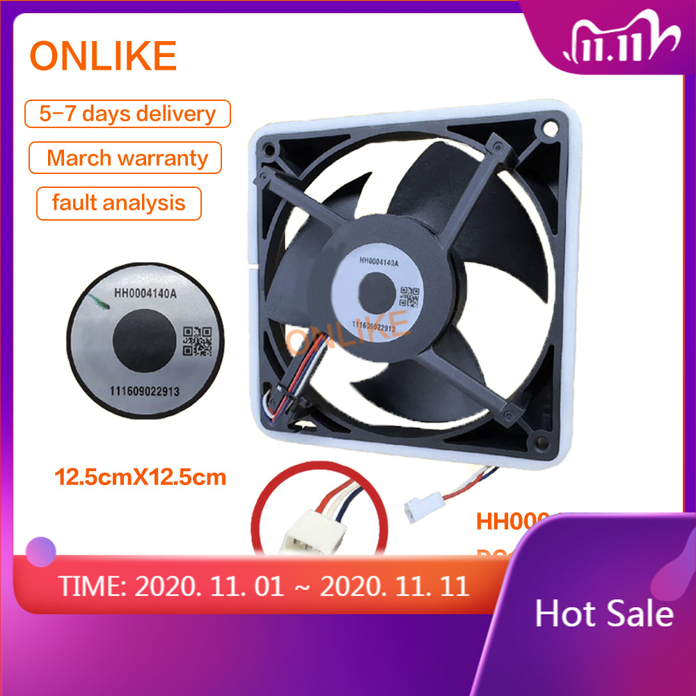 ใหม่ ฮะ0004140A HITACHI พัดลมตู้เย็น R-V420P8M R-H275P7M R-H270P4M R-H240P7M R-H310P4M R-H350P4M