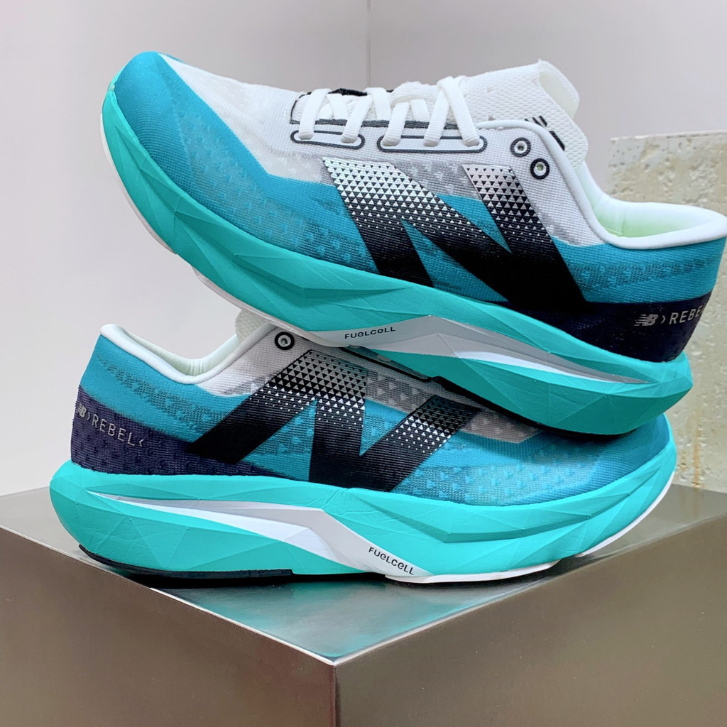 FuelCell Rebel v4 รองเท้าวิ่ง สีฟ้า น้ําหนักเบา ใส่ได้ทั้งชายและหญิง