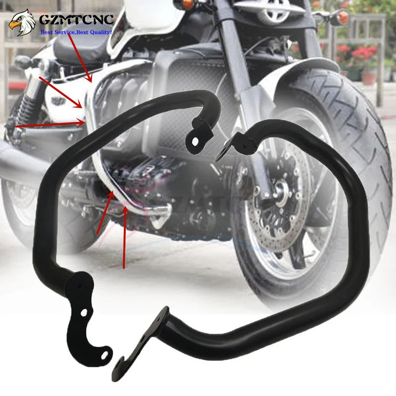 LY กันชนเครื่องยนต์สำหรับ Triumph Rocket 3 Rocket III ปี 2013-2019  แผงกันกระแทกสำหรับมอเตอร์ไซค์ อุ