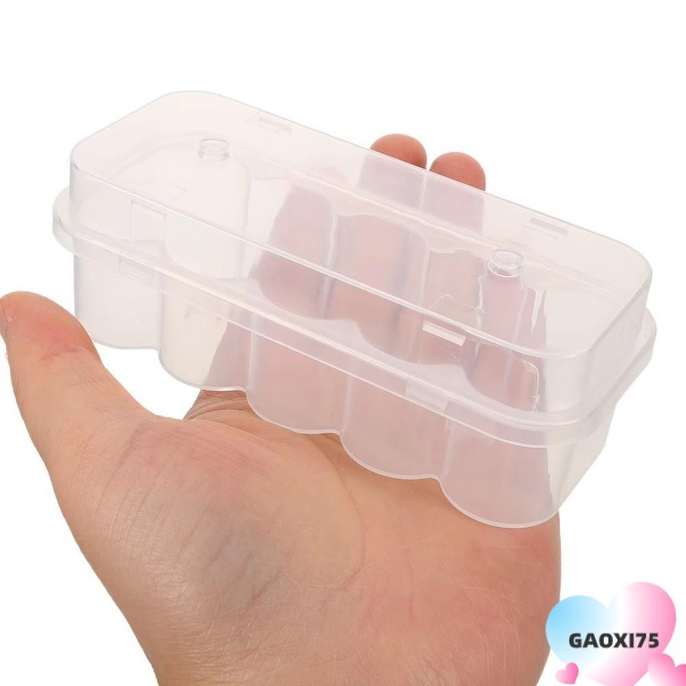 GAOXI75 Microtube Storage Box, Plastic Vial Storage , 3ML/10mL 10-Slot Stackable Freezer Tube Box ตู