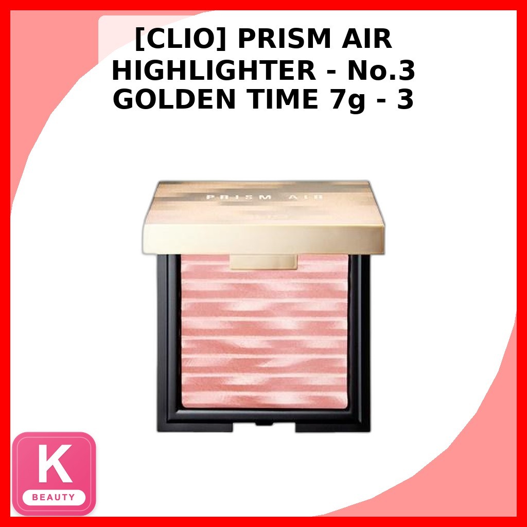 [CLIO] PRISM AIR HIGHLIGHTER - No.3 GOLDEN TIME 7g - 3 GOLDEN TIME / ไฮไลท์เกาหลี / Radiant Glow by 