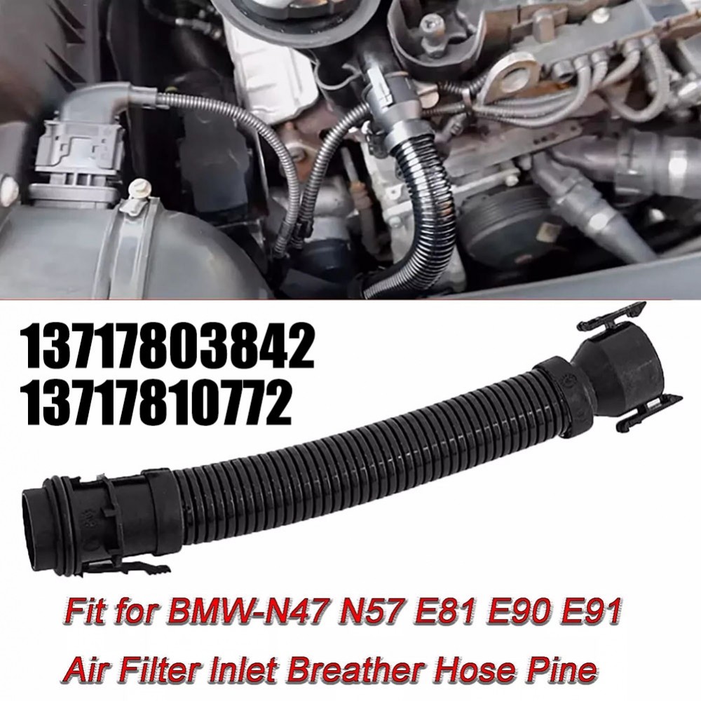 ท่อท่อ Breather สําหรับเครื่องยนต์ BMW N47 N57 เข้ากันได้กับรุ่นซีรีส์ต่างๆ