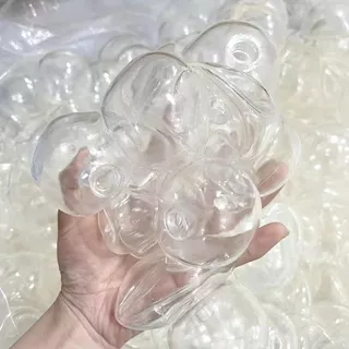 ESPOI 10PCS Air Ball ของเล่น,ทรงกลม TRP บีบของเล่น,ตลก Squishy Squishy Texture บรรเทาความวิตกกังวลความเครียดบรรเทาของเล่นเด็กวันเกิด Party