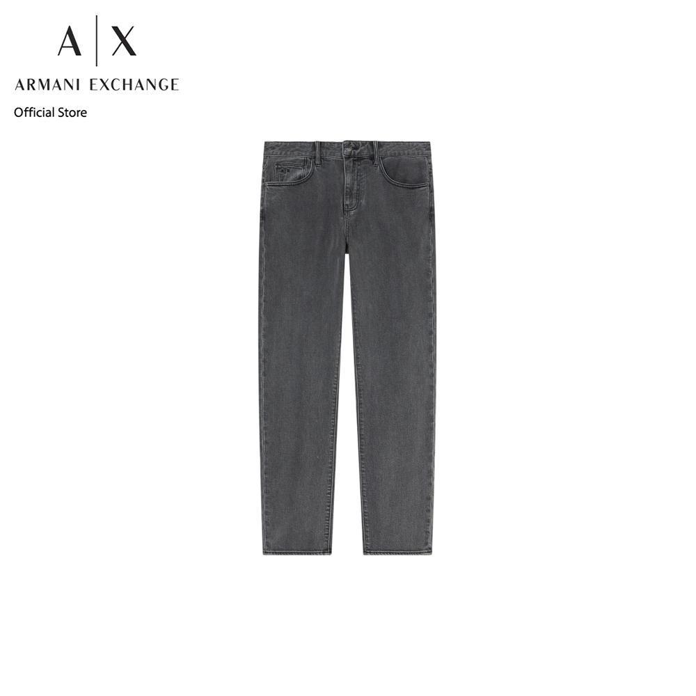 Armani Exchange กางเกงยีนส์ผู้ชาย รุ่น XM000049-AF22558-M8013 สีเทา