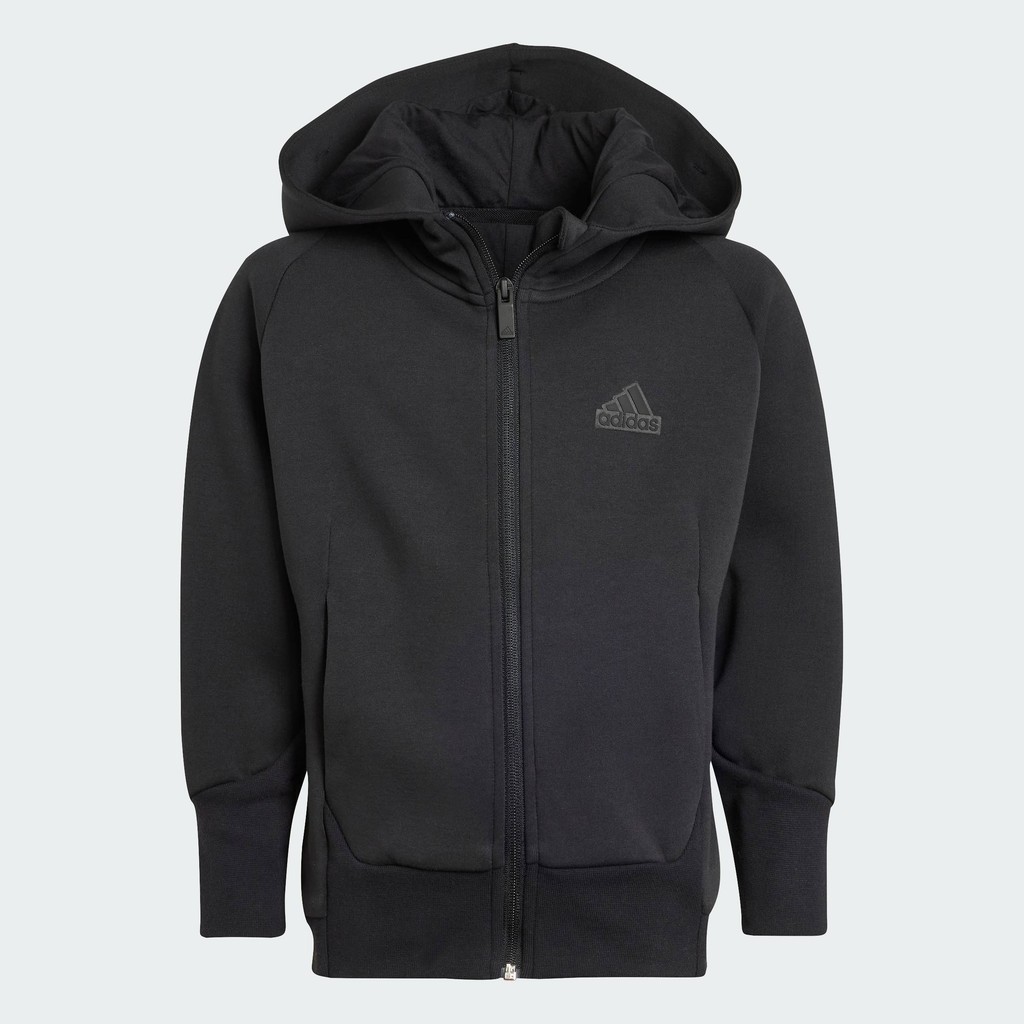 adidas Lifestyle adidas Z.N.E. Full-Zip Hoodie Kids Unisex Black IB3986