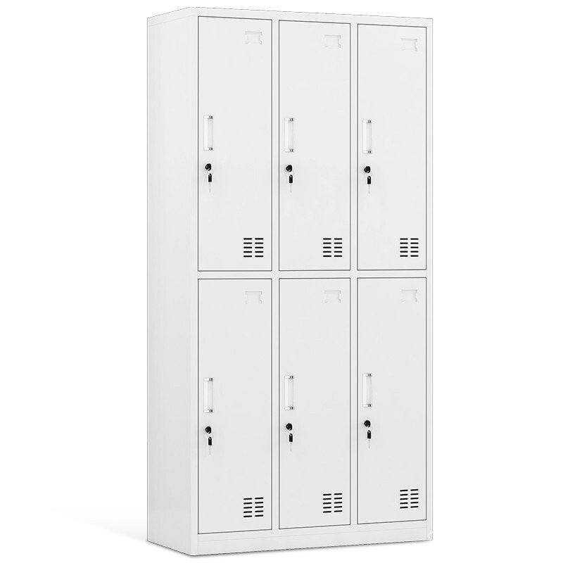 ตู้เสื้อผ้า Locker Locker More Storage พร้อมตู้ตู้ตู้ตู้หอพักตู้รองเท้าดีบุกเหล็กประตู Locker Staff 