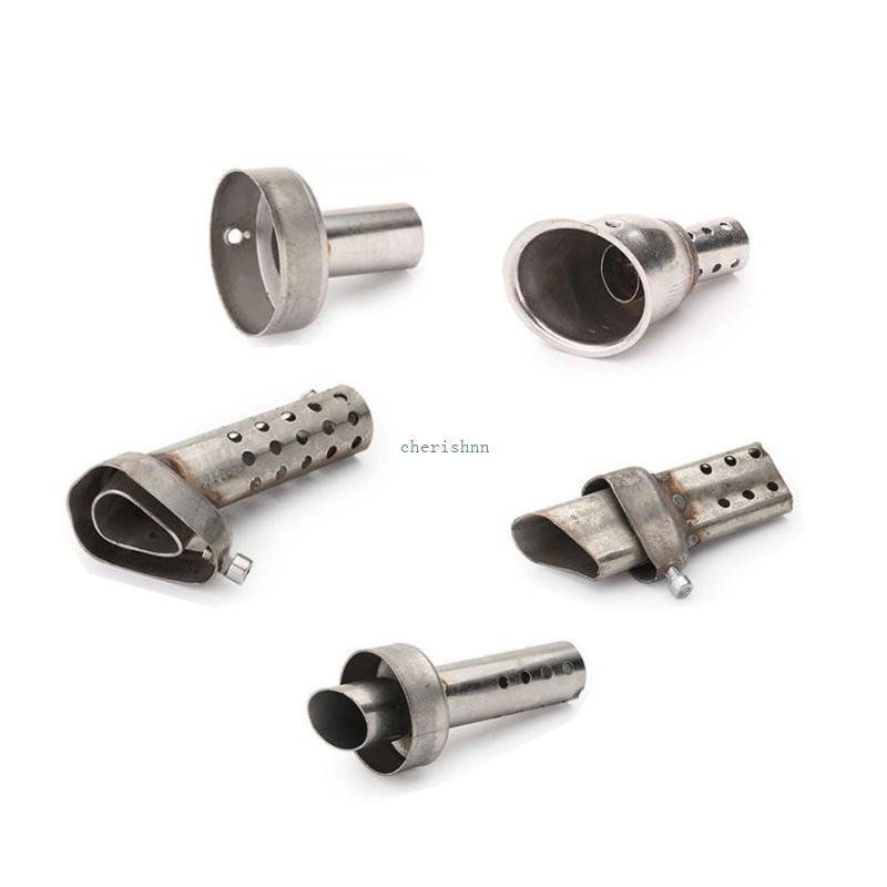 CH* รถจักรยานยนต์สามารถ DB Killer Silencer Noise Sound Eliminator Muffler Silencer Exhaust Silencer 