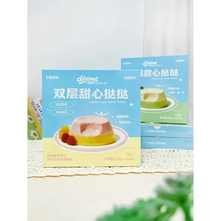 (พร้อมส่ง) Doyipet - เปียกแบบถ้วยทาร์ตหวานสองชั้น Complete & Balanced (50g*4) (ยกกล่อง)