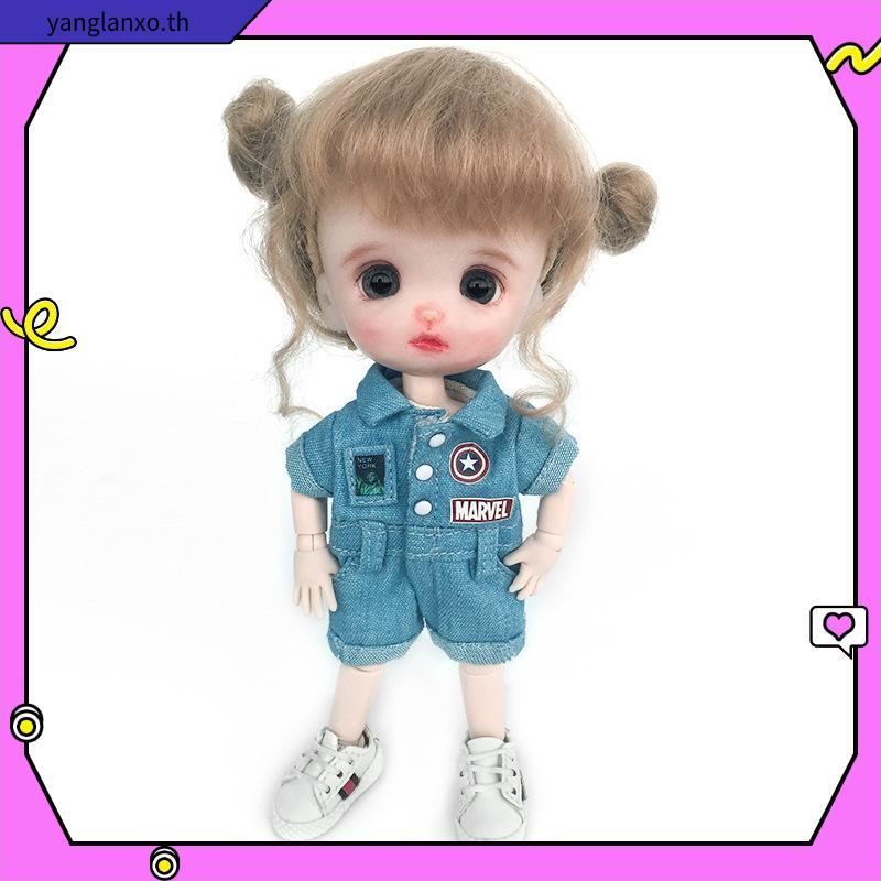 ob11 เสื้อผ้า ob11 เสื้อผ้ากางเกงทำงาน 12 คะแนน bjd รอบเสื้อผ้ามอลลี่ PICCODOobitsu11