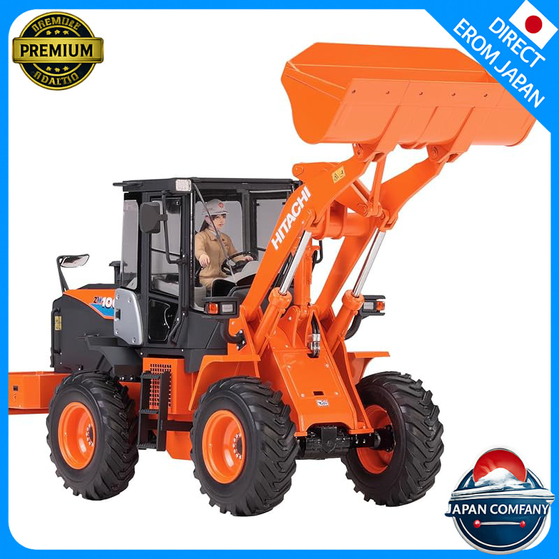 Hasegawa 1/35 Construction Equipment Series Hitachi ZW100-6 Wheel Loader Plastic Model WM04