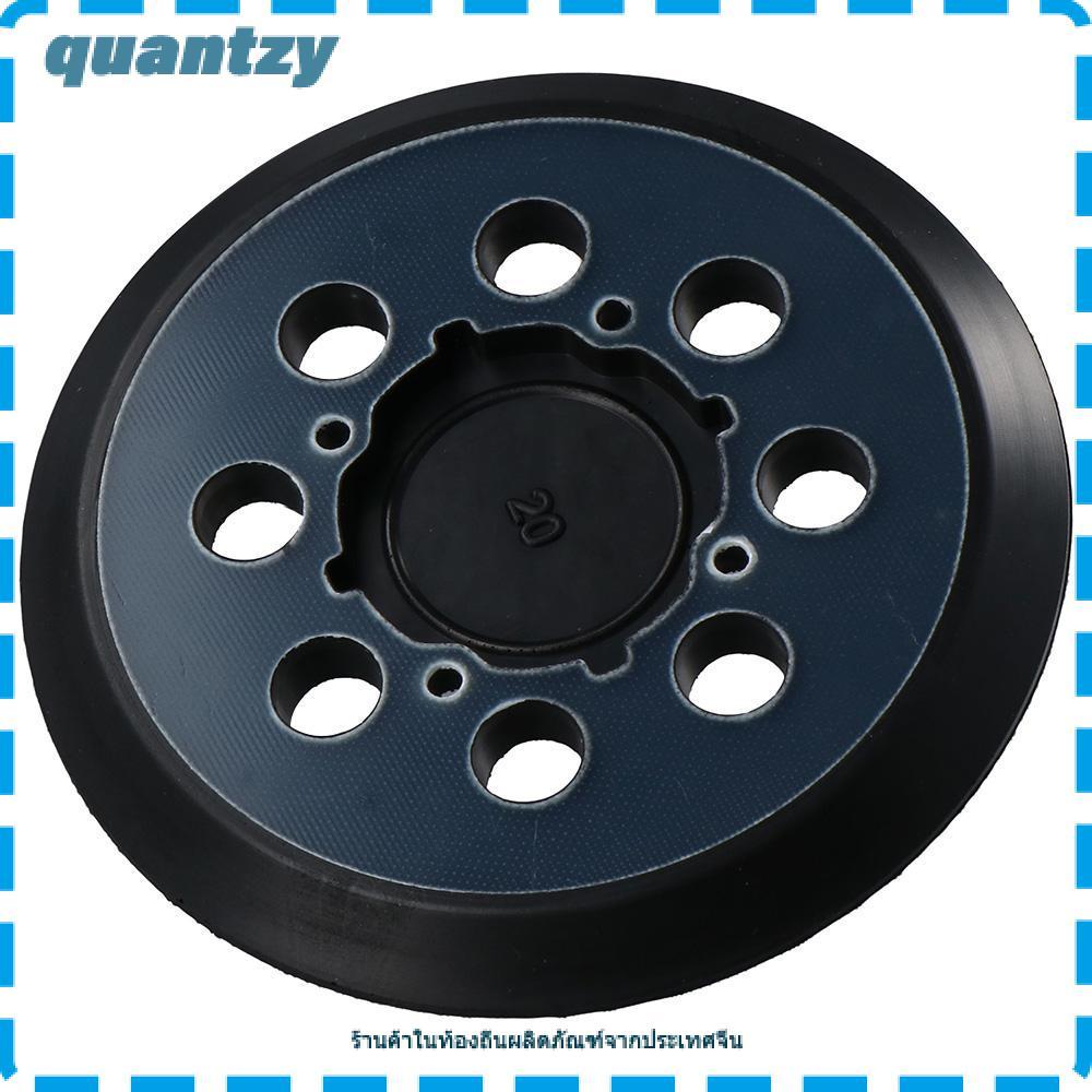 QUANTZY เปลี่ยน Sander Pad, 5 "ตะขอและห่วง 8 หลุมแผ่นขัด Backing แผ่น, 4 ตา Self-กาว 5 นิ้ว Flocking กระดาษทรายสําหรับ DeWalt