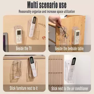 [Backlight] ที่วางรีโมทคอนโทรลอะคริลิคติดผนังกล่องเก็บควบคุมเครื่องปรับอากาศ Remote Organizer [ใหม่]