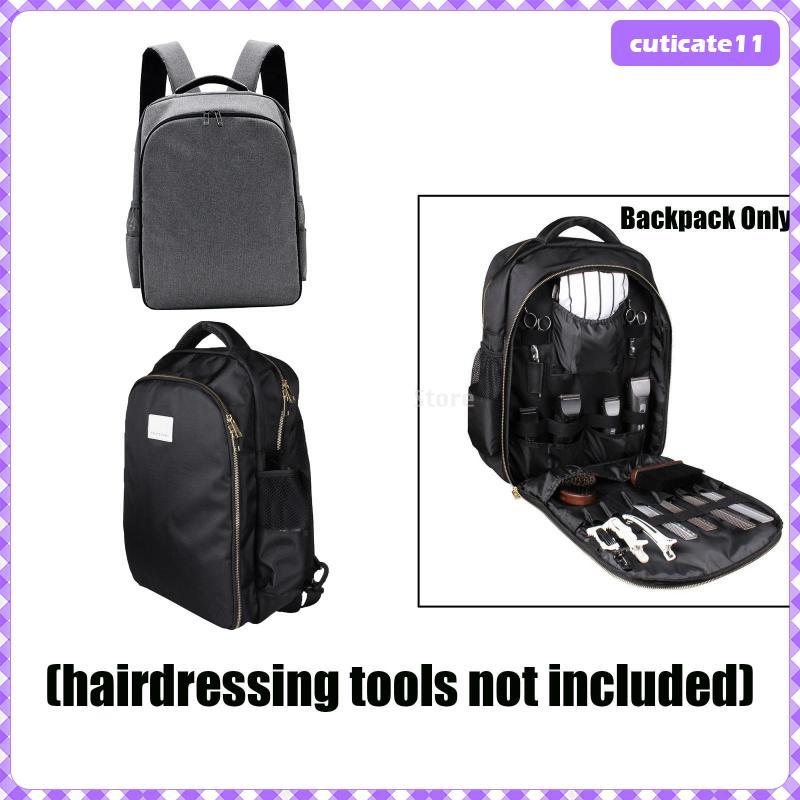 [Cuticate1] Hair Stylist Portable Backpack Hairdressing Tools Bag Case Carrier Organizer