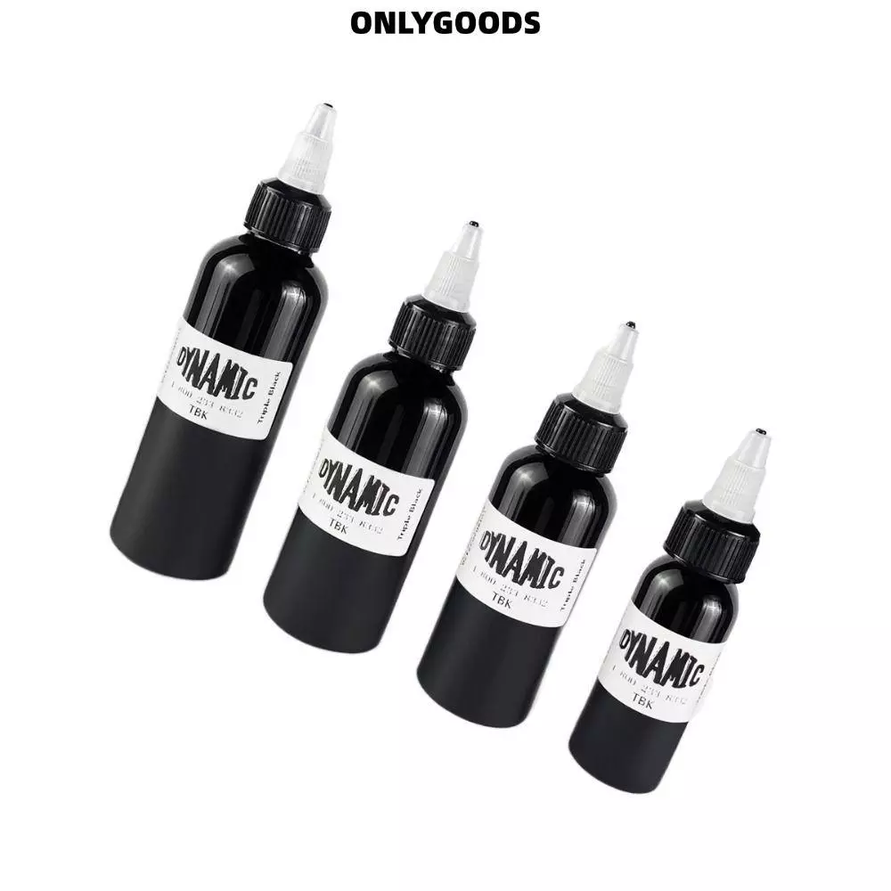 ONLYGOODS หมึกสัก สีดํา 30/60/80/90ML สีฝึกสัก Body Art Tattoo Pigment Tattoo Supplies