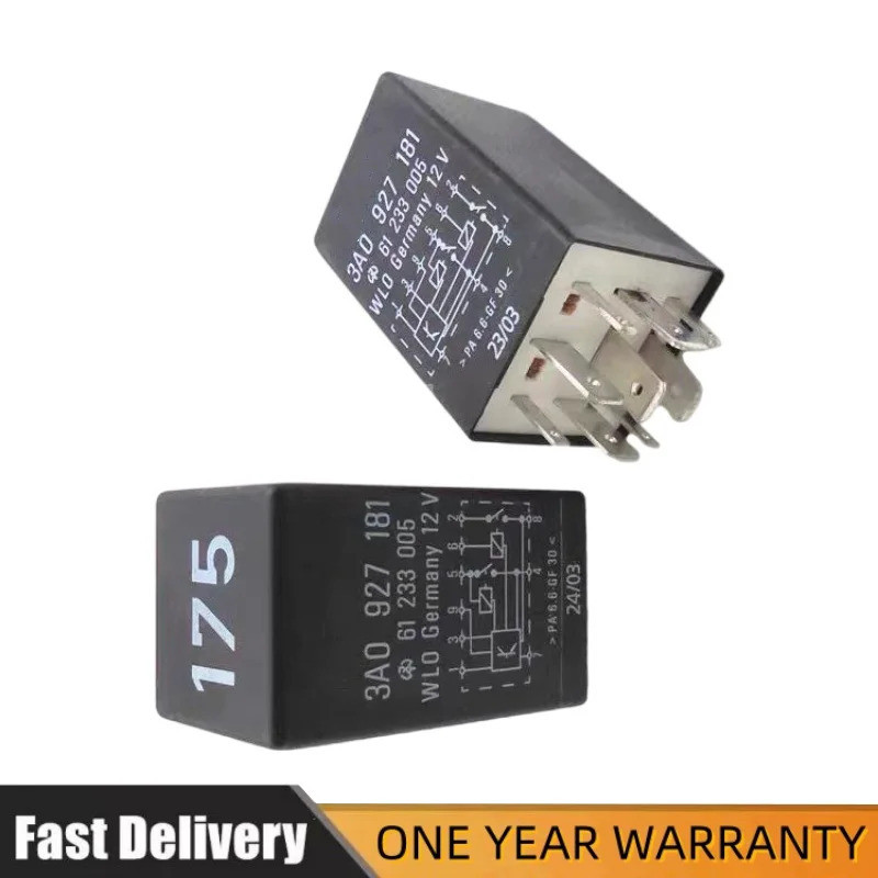 1PC สําหรับ VW Audio Passat B5 Golf 4 รีเลย์ 175 เริ่มต้นรีเลย์ 3A0 927 181 X
