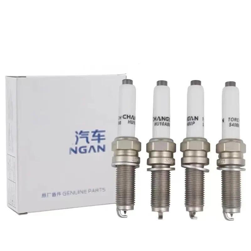 หัวเทียน 4 ชิ้น/เซ็ต 3707010-NE01 สําหรับ CHANGAN UNI-T 1.5T CS35 PLUS /2018 EADO /EADO PLUS 1.4T CS