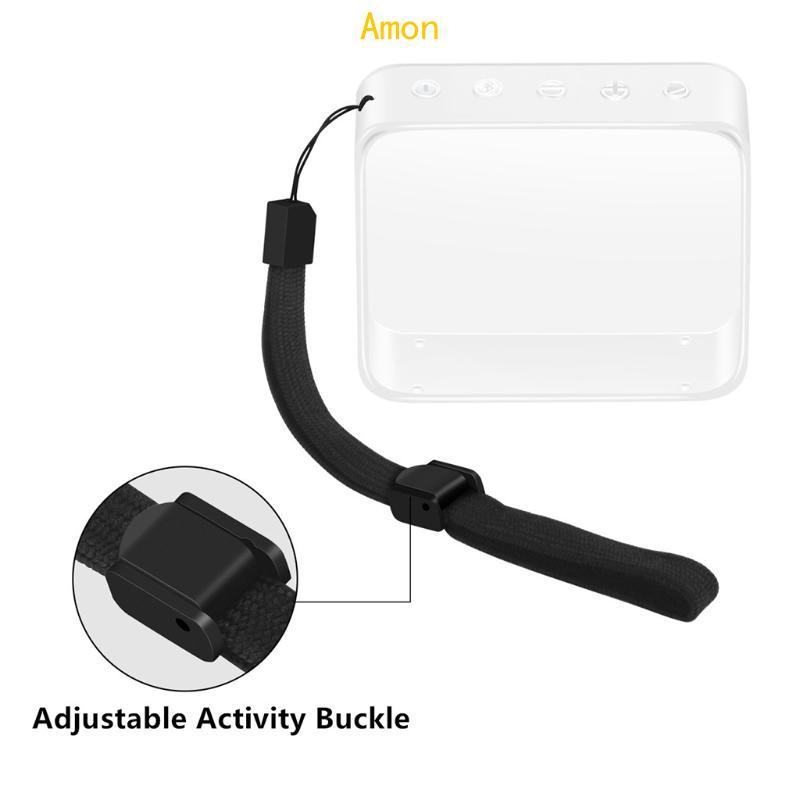 Amon Travel Speaker Storage Box Multi-functional Travel Protective for Case for GO 2 Speaker Travell