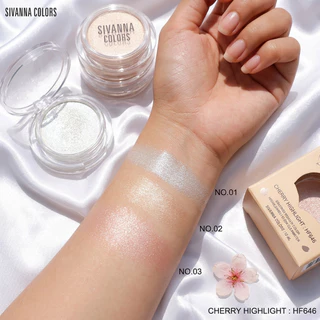 SIVANNA Colors Cherry Highlight 5g ไฮไลท์เนื้อฝุ่น
