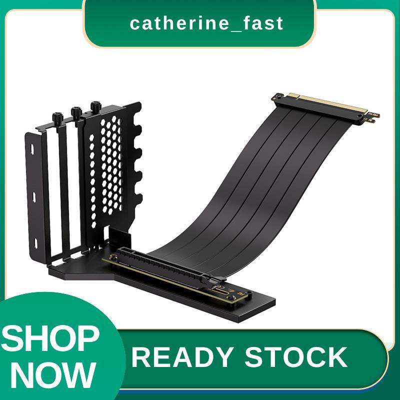 In Stock L-Z3 GPU ชุดขายึดแนวตั้ง, PCIe 4.0 X16 Riser Cable 200 มม., ขายึดพวงมาลัยกราฟิกการ์ด